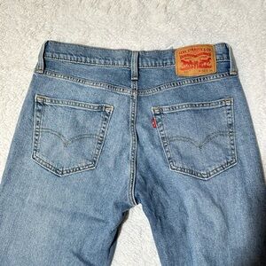 Levi's Slim Straight Blue Jeans Classic Fit